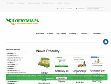 Tablet Screenshot of bystrytata.pl